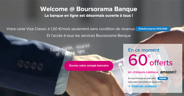 boursorama welcome